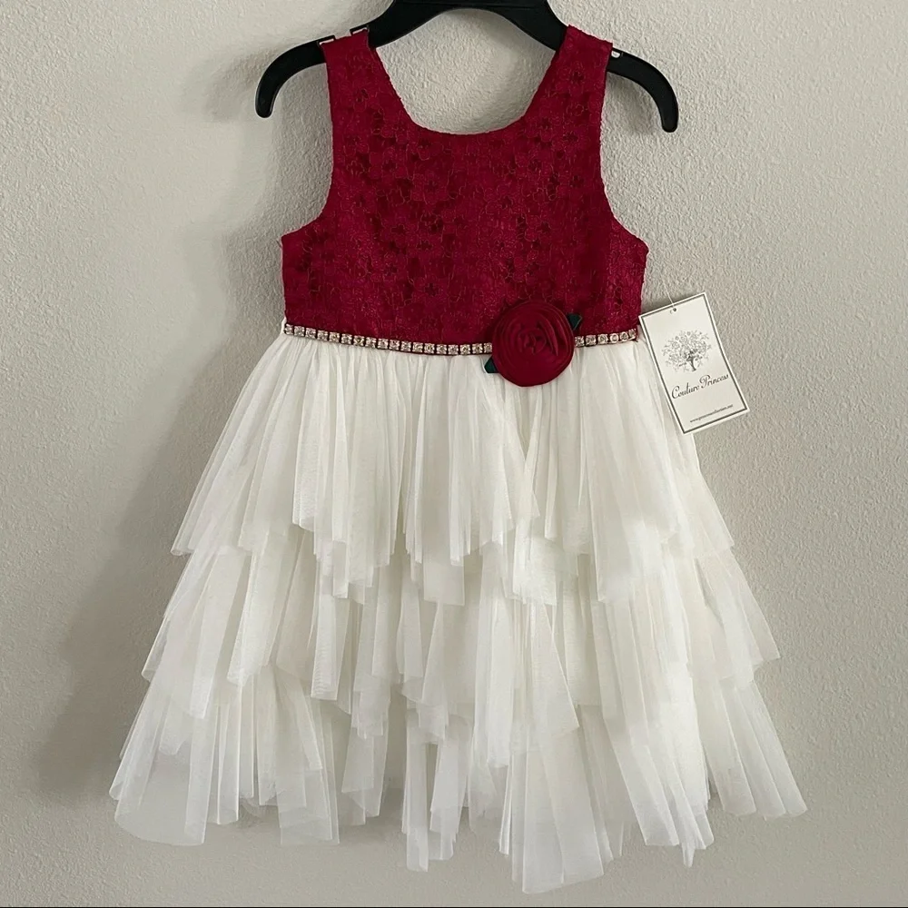 Couture Princess Little Girl Dress Size 6